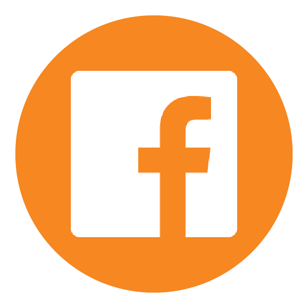 orange facebook icon